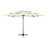 Parasol 4-laags met aluminium paal 250x250 cm zandkleurig