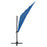 Parasol 4-laags met aluminium paal 250x250 cm azuurblauw