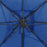 Zweefparasol met dubbel dak 300x300 cm azuurblauw