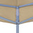 Partytentdak 270 g/m² 3x3 m beige