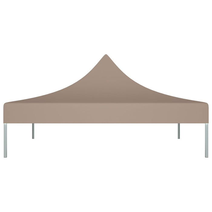 Partytentdak 270 g/m² 3x3 m taupe