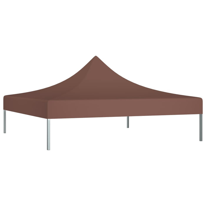 Partytentdak 270 g/m² 3x3 m bruin