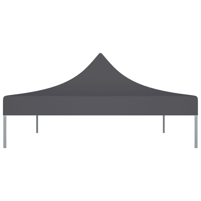 Partytentdak 270 g/m² 4x3 m antraciet