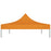 Partytentdak 270 g/m² 4x3 m oranje