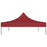 Partytentdak 270 g/m² 4x3 m bordeauxrood