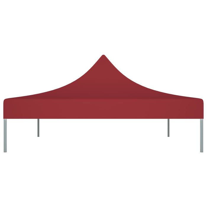 Partytentdak 270 g/m² 4x3 m bordeauxrood