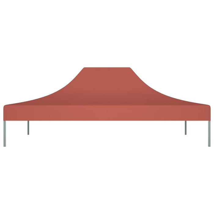 Partytentdak 270 g/m² 4x3 m terracotta