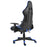 Gamestoel draaibaar PVC blauw