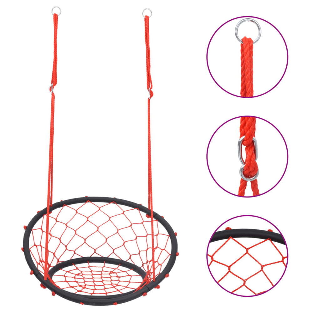 vidaXL Hangstoel net 60 cm