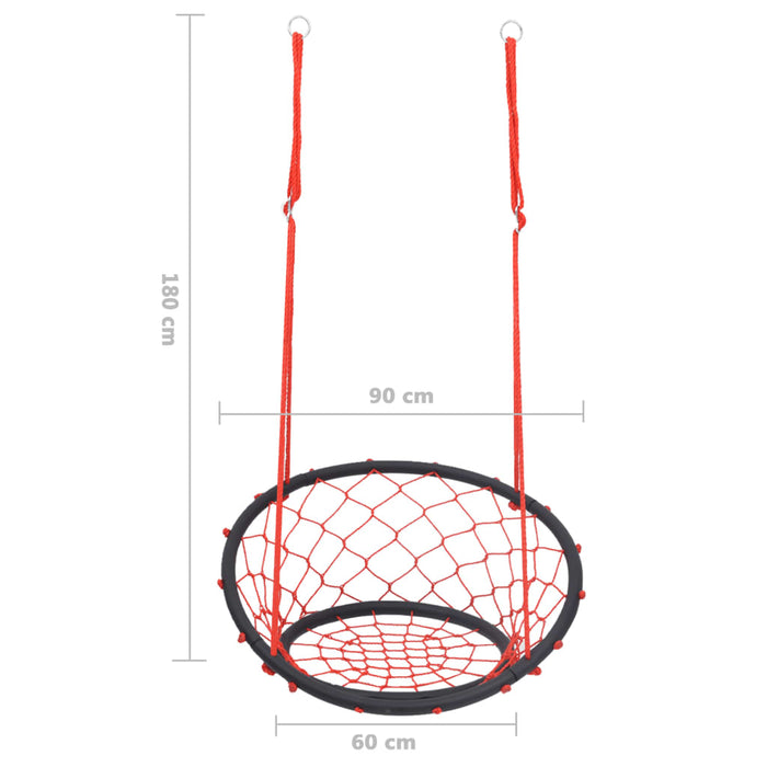 vidaXL Hangstoel net 60 cm