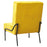 Relaxstoel 65x79x87 cm fluweel mosterdgeel