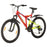 Mountainbike 21 versnellingen 26 inch wielen 49 cm rood