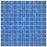 Mozaïektegels 11 st zelfklevend 30x30 cm glas blauw