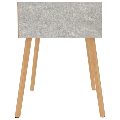 Nachtkastjes 2 st 40x40x56 cm spaanplaat betongrijs