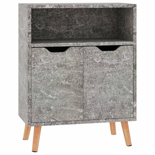 Dressoir 60x30x72 cm spaanplaat betongrijs