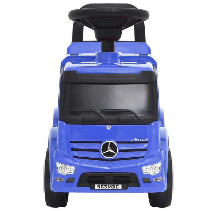 Loopauto Mercedes Benz Truck blauw