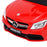 Duw-loopauto Mercedes Benz C63 rood