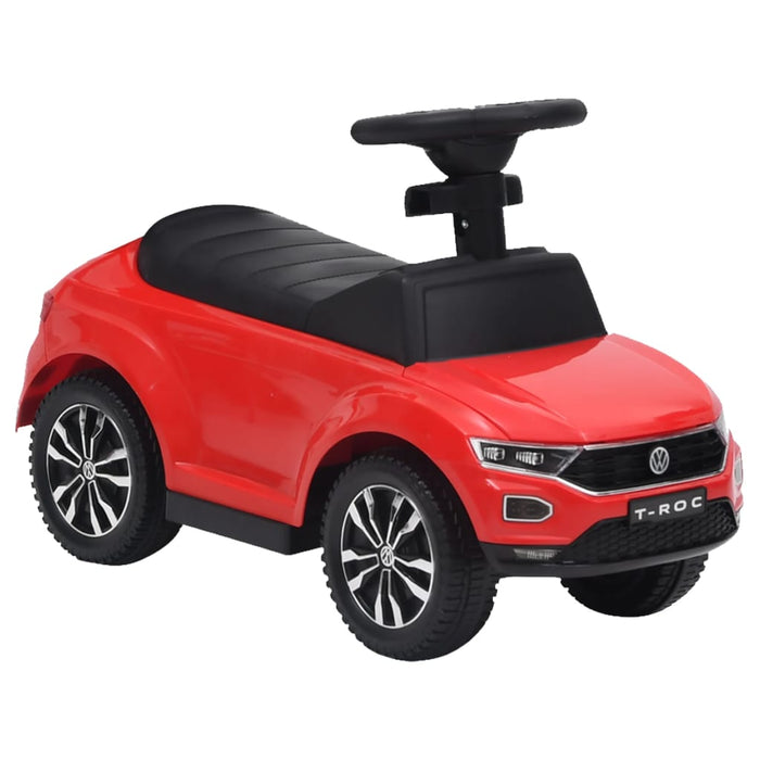 Loopauto Volkswagen T-Roc rood