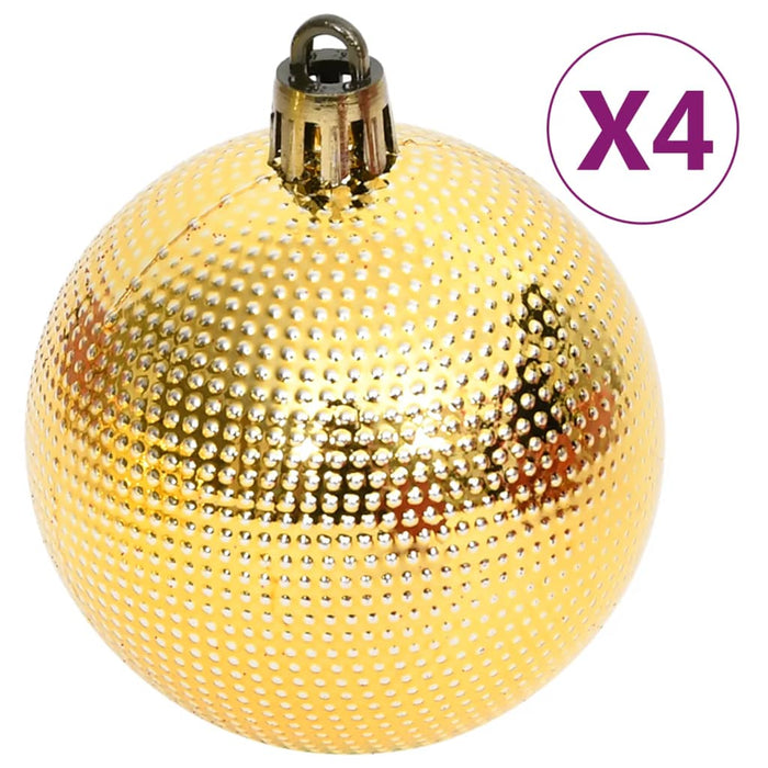 108-delige Kerstballenset goud en rood