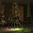 Kegelkerstboom 160 LED's binnen en buiten 78x120 cm