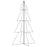 Kegelkerstboom 360 LED's binnen en buiten 143x250 cm