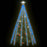 Kerstboomverlichting met 500 LED's blauw binnen/buiten 500 cm