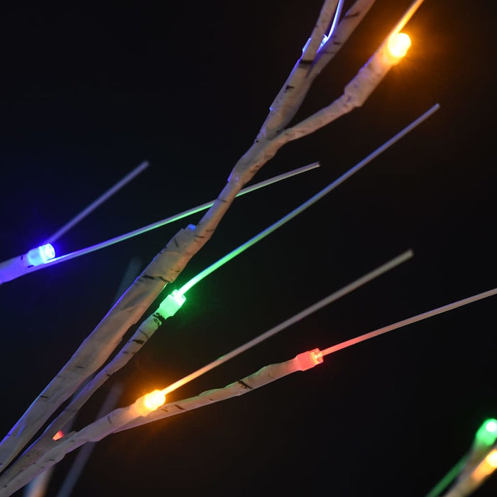 Kerstboom wilg met 140 LED's binnen en buiten 1,5 m meerkleurig