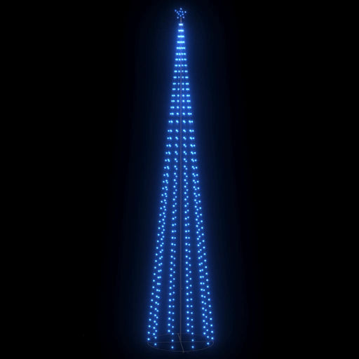 Kegelkerstboom 752 LED's 160x500 cm blauw