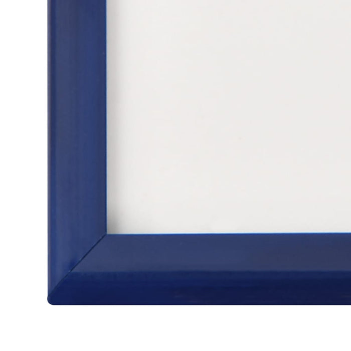 Fotolijsten 3 st voor tafel 13x18 cm MDF blauw