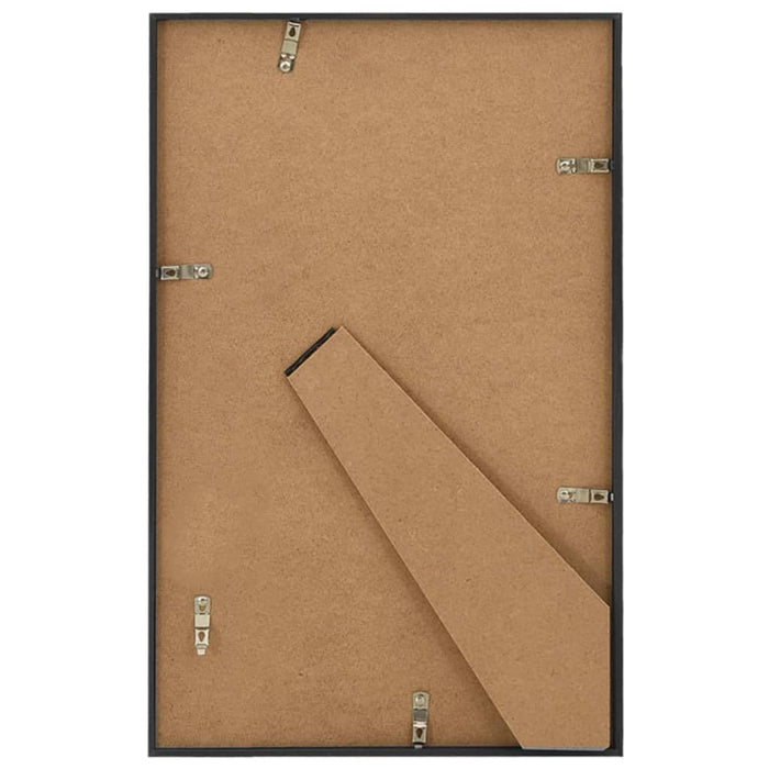 Fotolijsten 3 st voor tafel 13x18 cm MDF zwart