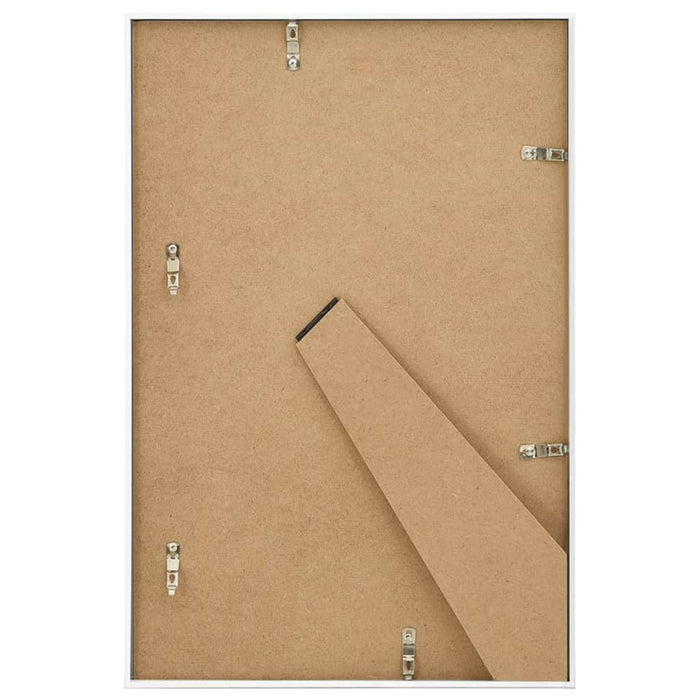 Fotolijsten 5 st voor tafel 21x29,7 cm MDF wit