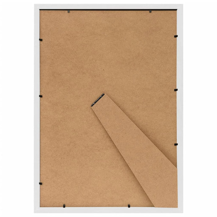 Fotolijsten 3 st voor wand of tafel 18x24 cm MDF wit