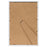 Fotolijsten 5 st voor wand of tafel 21x29,7 cm MDF wit