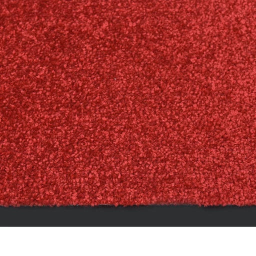 Deurmat 40x60 cm rood