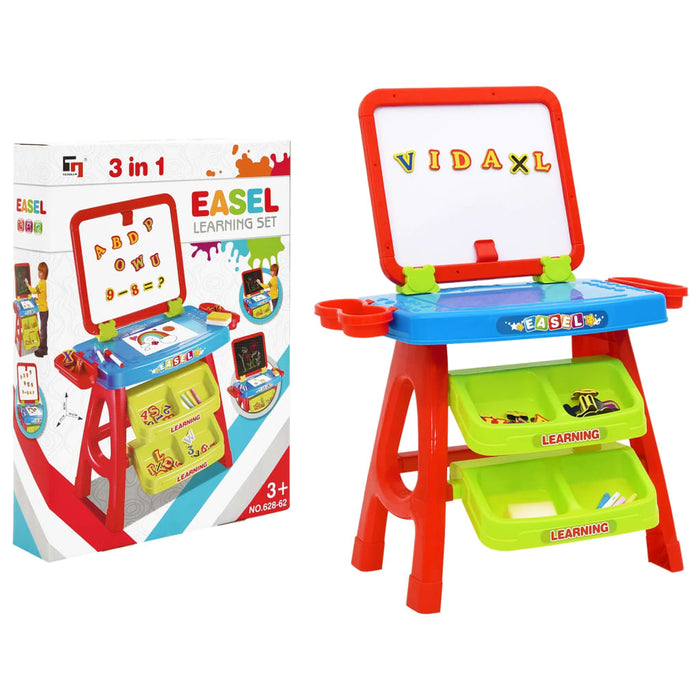 Leerbord voor kinderen Easel and Learning 3-in-1