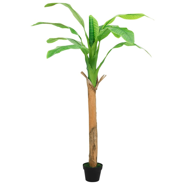 Kunstboom met pot banaan 180 cm groen