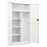 Lockerkast 90x40x180 cm staal wit