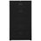 Archiefkast 90x46x164 cm staal zwart