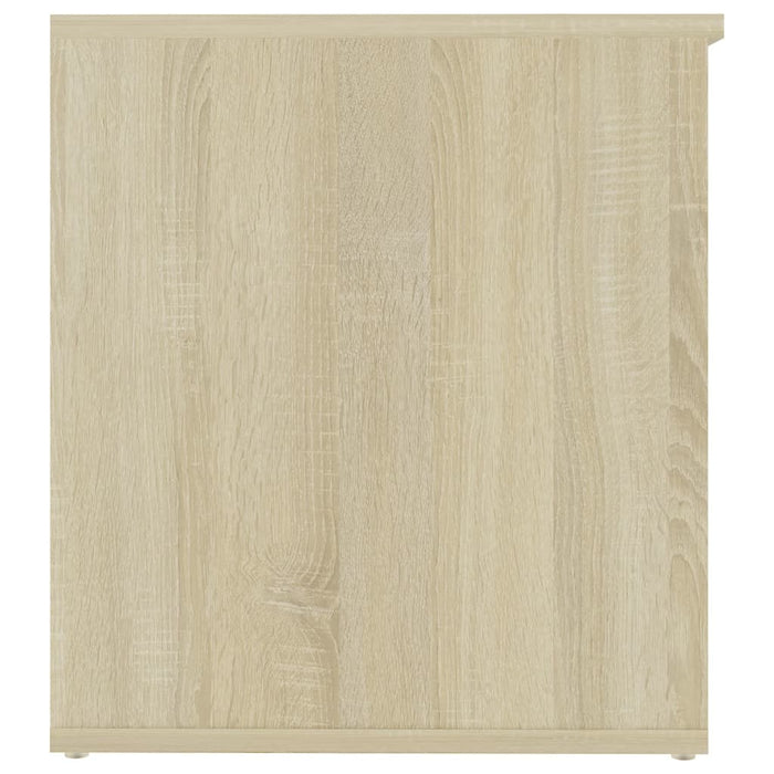 Opbergkist 84x42x46 cm bewerkt hout sonoma eikenkleurig