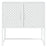 Dressoir 75x35x75 cm staal wit