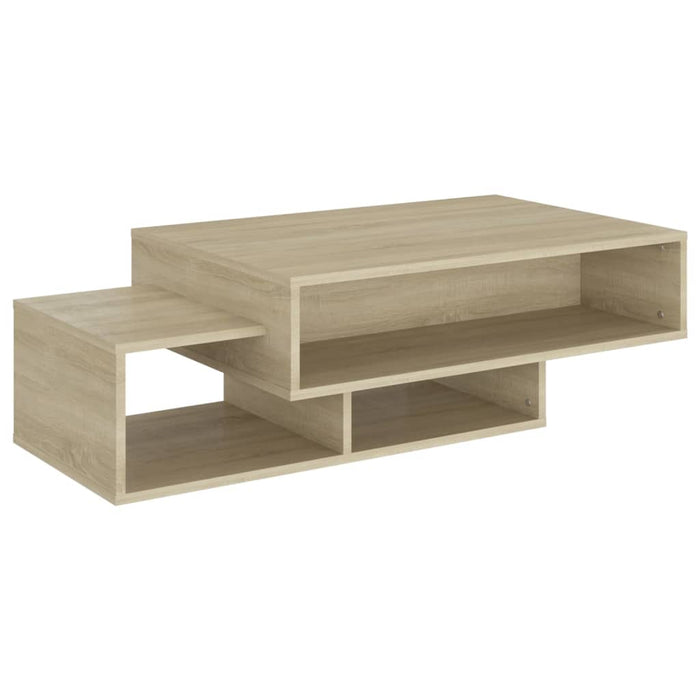 Salontafel 105x55x32 cm spaanplaat sonoma eikenkleurig