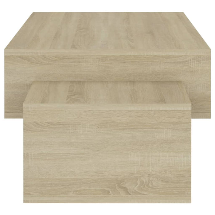 Salontafel 105x55x32 cm spaanplaat sonoma eikenkleurig