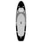 Stand Up Paddleboardset opblaasbaar 300x76x10 cm zwart