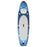 Stand Up Paddleboardset opblaasbaar 330x76x10 cm zeeblauw