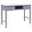 Bureau 108x45x76 cm massief paulowniahout grijs