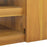 Badkamerwandkast 110x40x30 cm massief teakhout