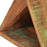 Bijzettafel 35x35x55 cm massief gerecycled hout