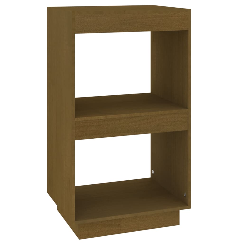 Boekenkast 40x35x71 cm massief grenenhout honingbruin