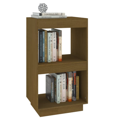 Boekenkast 40x35x71 cm massief grenenhout honingbruin