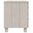 Nachtkastjes HAMAR 2 st 40x35x44,5 cm massief grenenhout wit